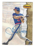 Autographed JIM SUNDBERG Texas Rangers 1994 Ted Williams Card