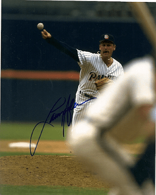 AUTOGRAPHED  LARRY ANDERSEN 8x10 San Diego Padres Photo