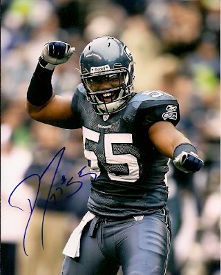 Autographed DARRYL TAPP Seattle Seahawks photo