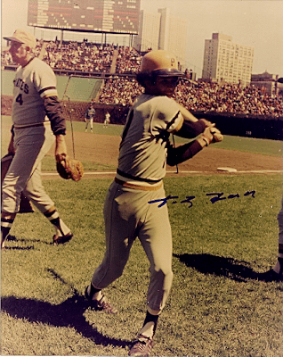 AUTOGRAPHED  FRANK TAVERAS 8X10 Pittsburgh Pirates Photo