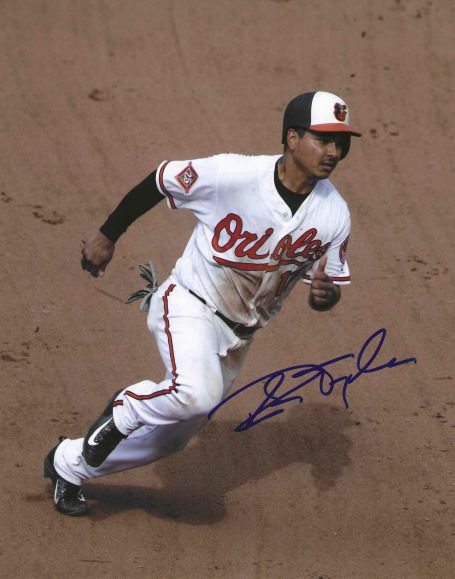 AUTOGRAPHED RUBEN TEJEDA 8x10 Baltimore Orioles Photo
