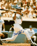 AUTOGRAPHED DERREL THOMAS Los Angeles Dodgers photo