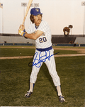 AUTOGRAPHED  photo GORMAN THOMAS  Milwaukee Brewers