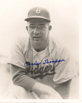 AUTOGRAPHED CHARLES THOMPSON 8x10 Brooklyn Dodgers photo