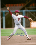 AUTOGRAPHED 8X10 photo DICKIE THON Philadelphia Phillies