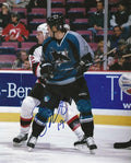 Autographed SCOTT THORNTON 8X10 San Jose Sharks photo