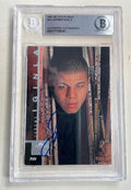 AUTOGRAPHED Jarome Iginla Calgary Flames 1997-98 Upper Deck card Beckett Slabbed