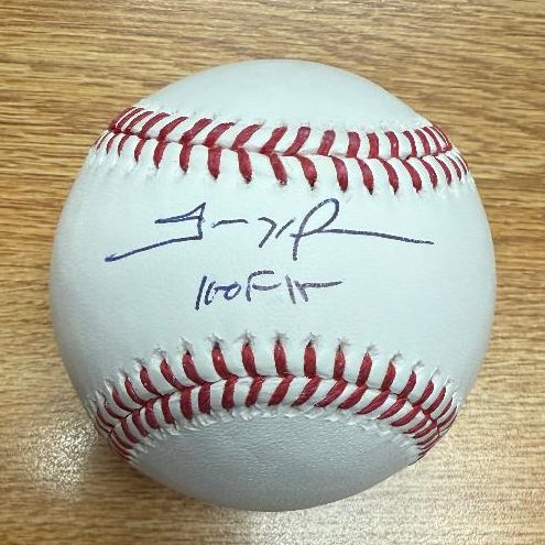 Autographed TREVOR HOFFMAN HOF 2018 Official Rawlings Major League Baseball Beckett Witnessed