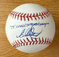 Autographed ED OTT Pirates "79 World Series Champs" Official Major League Baseball