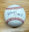 Autographed FRED McGRIFF HOF 2023 Official Rawlings Major League Baseball Beckett Witnessed