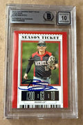 Signed BRYSON STOTT 2019 Contenders Draft Picks Card #7 Beckett Slabbed 10