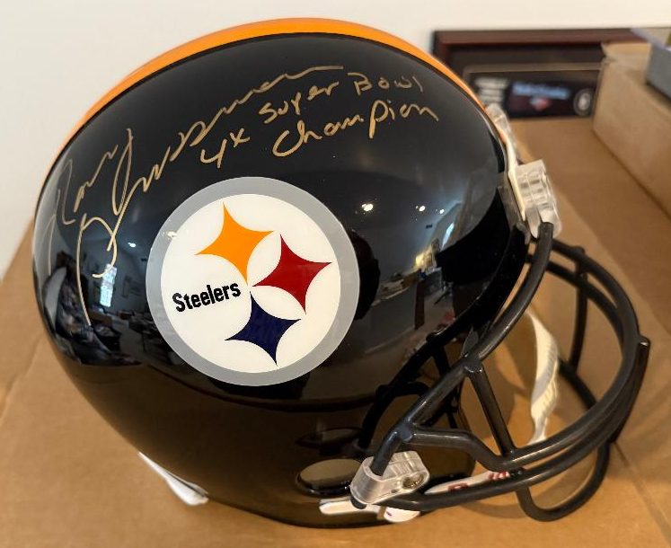 RANDY GROSSMAN Pittsburgh Steelers Full-Size Replica Football Helmet