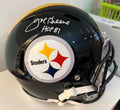 JOE GREENE Signed Pittsburgh Steelers Full-Size Replica Football Helmet JSA