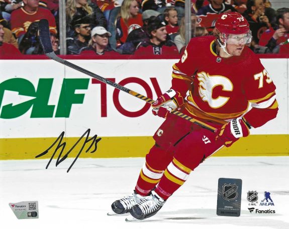 Autographed TYLER TOFFOLI 8x10 Calgary Flames Photo Fanatics