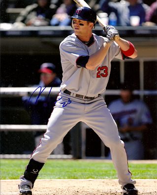 AUTOGRAPHED RENE TOSONI -  Minnesota Twins photo