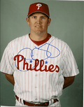 AUTOGRAPHED ANDY TRACY 8x10 Philadelphia Phillies Photo