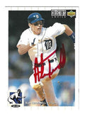 Autographed ALAN TRAMMELL Detroit Tigers 1994 Upper Deck Collectors Choice Card