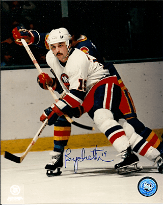 Autographed BRYAN TROTTIER 8x10 New York Islanders Photo
