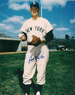 AUTOGRAPHED BOB TURLEY 8X10 New York Yankees Photo