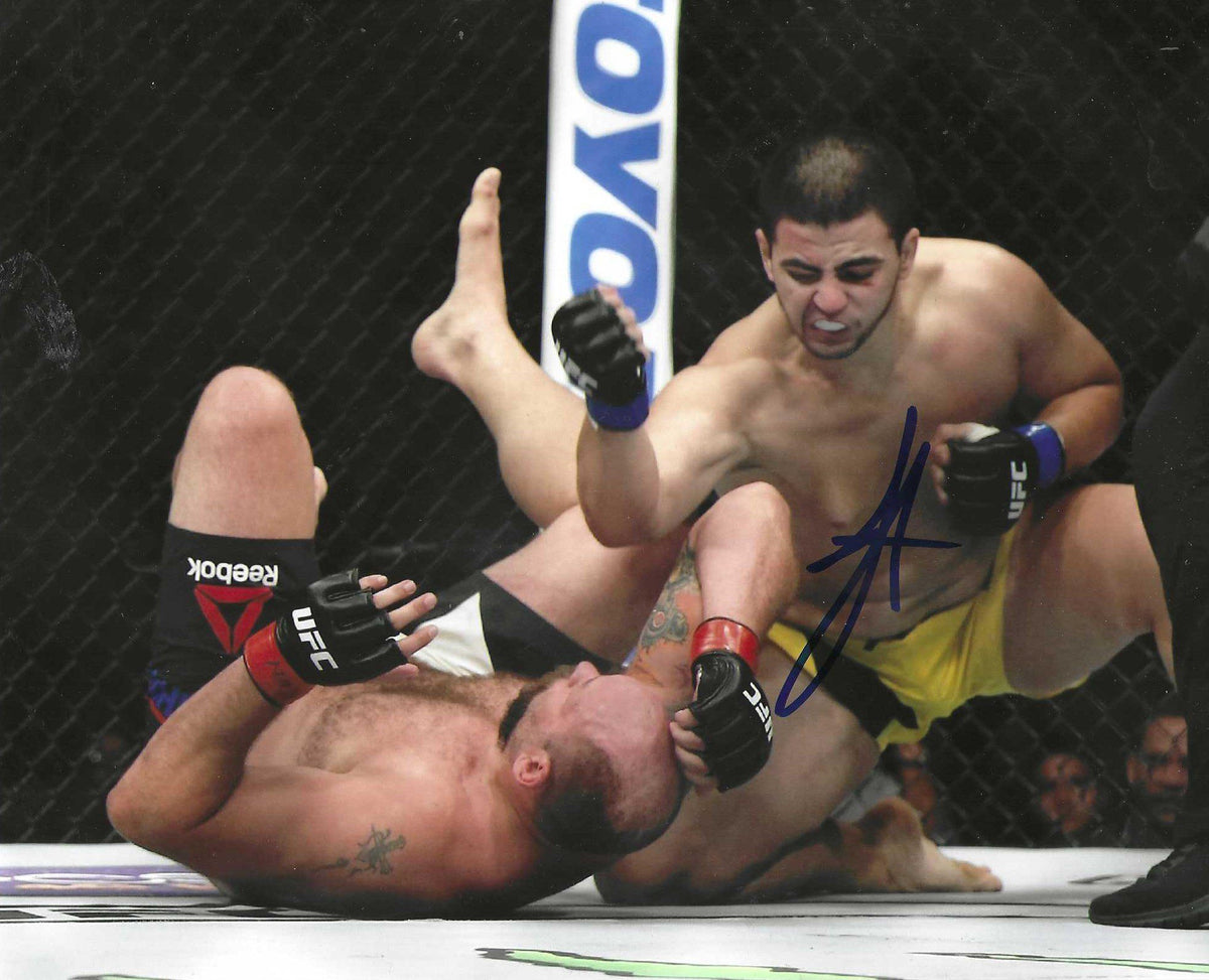 Autographed Junior Albini UFC & MMA 8x10 photo with COA