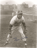 AUTOGRAPHED RENE VALDES 8x10  Brooklyn Dodgers photo