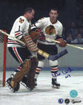 Autographed ED VAN IMPE 8X10 Chicago Blackhawks Photo