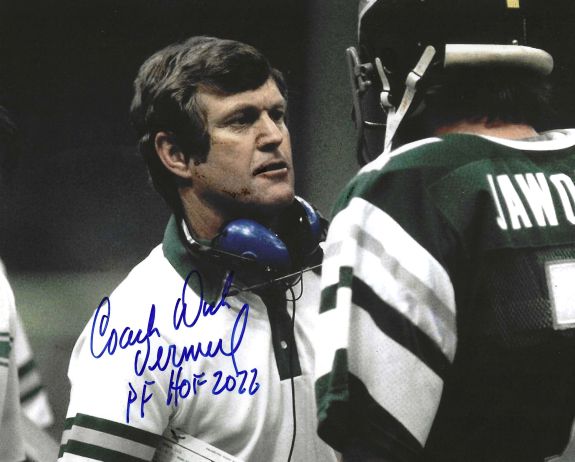 Signed 8x10 Dick Vermeil Philadelphia Eagles "HOF 2022" Photo