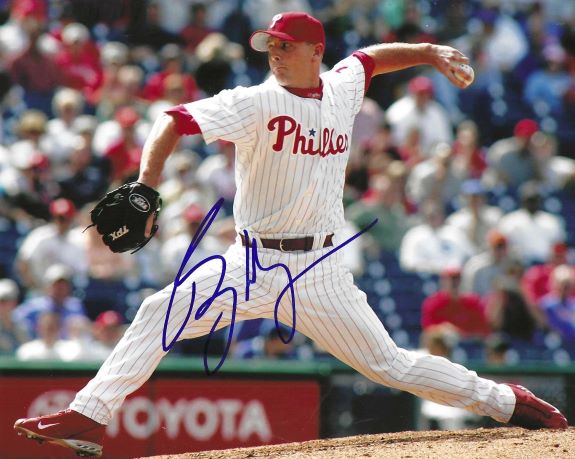 AUTOGRAPHED BILLY WAGNER 8x10 Philadelphia Phillies Photo