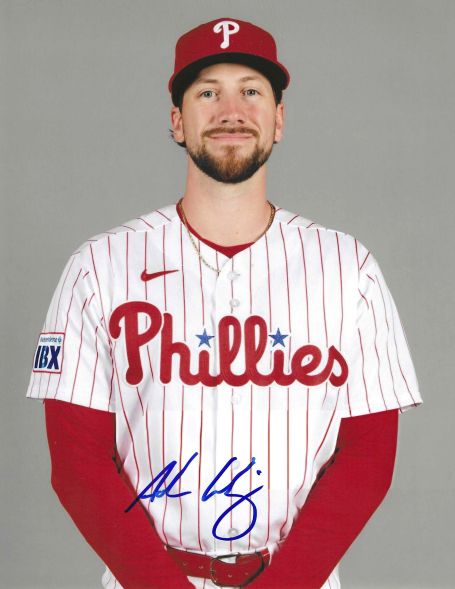 AUTOGRAPHED ANDREW WALLING 8X10 Philadelphia Phillies Photo