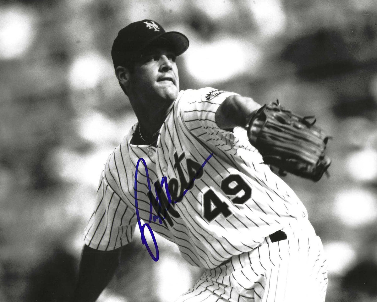 AUTOGRAPHED PETE WALKER 8X10 New York Mets Photo