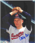 AUTOGRAPHED CASEY COX  8x10 Washington Senators Photo