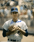 AUTOGRAPHED AL WEIS New York Mets 8x10 photo