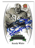 Autographed RANDY WHITE Maryland Terrapins 2007 Press Pass Legends Card #78