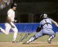 SIGNED photo ERNIE WHITT Toronto Blue Jays