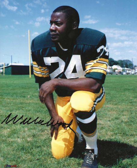 Autographed WILLIE WOOD 8X10 Green Bay Packers Photo