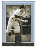 Autographed MAURY WILLS Los Angeles Dodgers 2005 Donruss Greats Card