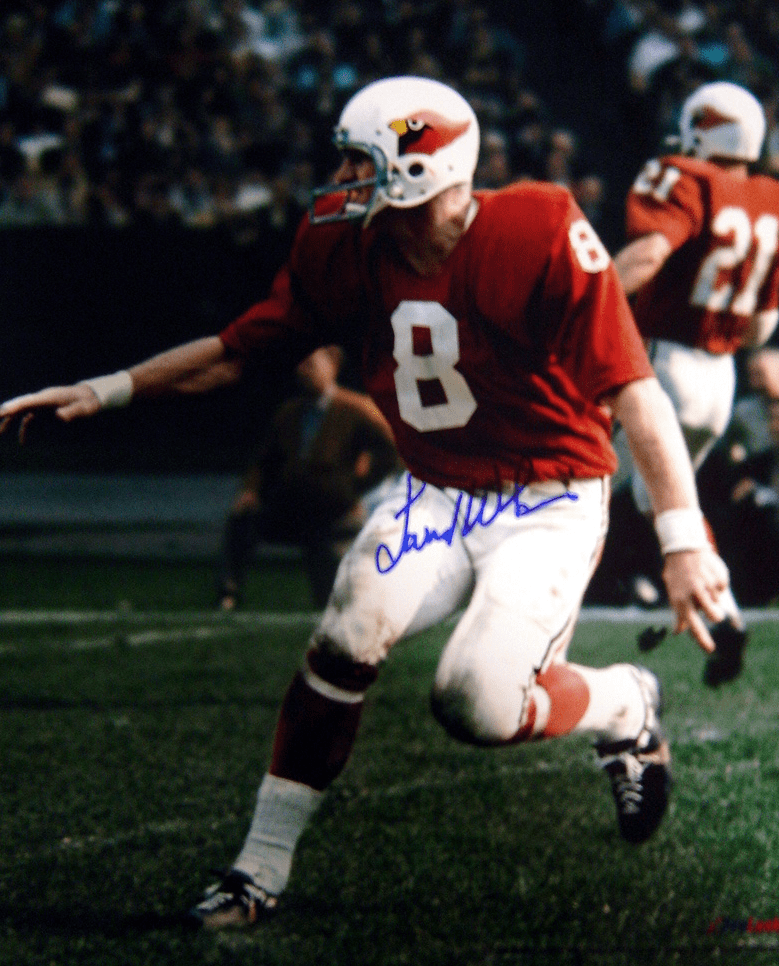 Autographed LARRY WILSON 11x14 St. Louis Cardinals Photo