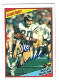 Autographed Kellen Winslow San Diego Chargers 1984 Topps Card (Copy)