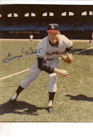 AUTOGRAPHED  photo GEORGE WITT Angels