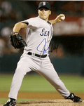 AUTOGRAPHED JAKE WOOD Seattle Mariners Photo