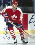 Autographed JASON WOOLLEY 8X10 Team Canada Photo