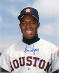 AUTOGRAPHED  photo JIMMY WYNN Houston Astros