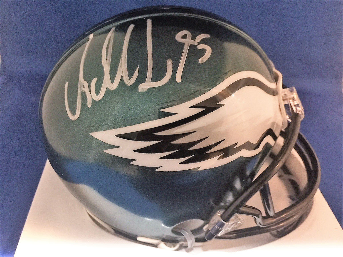 Autographed Mychal Kendricks Philadelphia Eagles mini helmet with COA