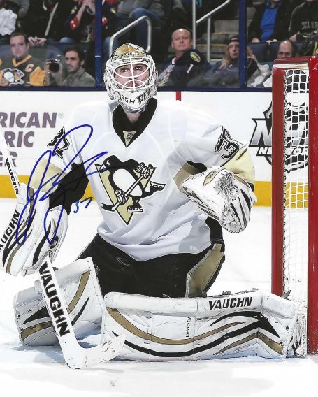 Autographed JEFF ZATGOFF 8X10 Pittsburgh Penguins Photo