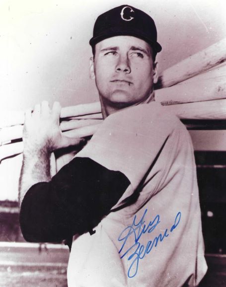 AUTOGRAPHED  GUS ZERNIAL  8x10 Chicago White Sox Photo