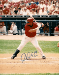 AUTOGRAPHED  photo JAVIER VALENTIN Cincinnati Reds
